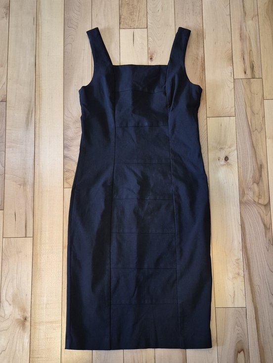 Ricki's Dresses & Skirts - Ricki's Women's Size 2 Black Square-Neck Midi Sheath Dress